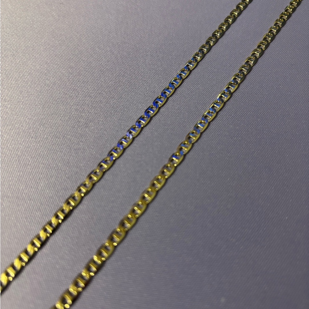 Mariner 20” Gold Color Chain- No Stamps